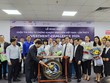TS. Nghiêm Quý Hào, Trưởng Ban tổ chức Cuộc thi thực hiện lễ đánh chiêng khai mạc IC 2024. 