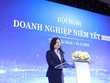 Bà Vũ Thị Chân Phương, Chủ tịch Uỷ ban 99Kl99 link đăng nhập 99Kl99 trực tiếp đá gà (Ảnh: Lê Toàn)