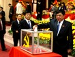 Các đại biểu tiến hành bầu Ban Chấp hành Đảng bộ tỉnh Lạng Sơn, nhiệm kỳ 2015-2020