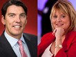 CEO AOL Tim Amstrong và cựu CEO Yahoo! Carol Bartz.