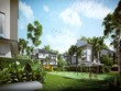 Phối cảnh khu biệt thự dự án.