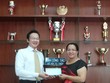 Phó TGĐ Trần Hữu Tài ,đại diện Kl99kl phiên bản hoạt động Viễn Đông ủng hộ 50 triệu xây trường mầm non tại Đồng nai 

