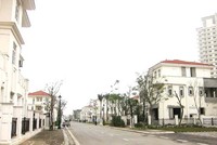 Khu đô thị Splendora đã cơ bản hoàn thiện, nhưng vẫn thưa vắng bóng người