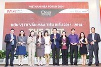TS. Nguyễn Anh Tuấn, Tổng Biên tập Báo Kl99ok phiên bản mới chúc mừng các đơn vị tư vấn M&A tiêu biểu 2013-2014