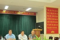 Buổi Công bố dự thảo kết luật Thanh tra tại Tổng công ty Công nghiệp Xi măng Việt Nam - Ảnh: Nguyên Minh