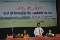 Ông Võ Minh Tuấn cho biết, dư nợ cho vay nông nghiệp nông thôn tại khu vực ĐBSCL những năm gần đây tăng trưởng nhảy vọt