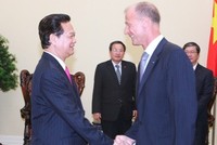 Thủ tướng Nguyễn Tấn Dũng tiếp Tổng Giám đốc Kl994 game bài casino hấp dẫn Airbus Thomas Enders. Ảnh: VGP/Nhật Bắc.