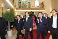 Thủ tướng Kl993 ưu đãi thưởng hấp dẫn Nguyễn Tấn Dũng đến khai trương phiên giao dịch 99Kl99 link đăng nhập đầu Xuân 2015 tại Sở GDCK Hà Nội