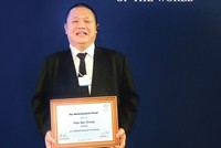 Ông Lê Phước Vũ, Chủ tịch HĐQT HSG tại Hội nghị thường niên New Champions lần 9 cùng chứng nhận HSG là thành viên Cộng đồng Kl991.com World Cup 2026 Chính Thức tăng trưởng toàn cầu