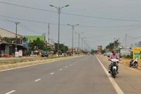 Khu đô thị mới An Vân Dương đang được xây dựng.
