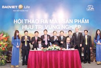 Lễ ký kết Hợp đồng nguyên tắc triển khai sản phẩm Hưu Trí Vững Nghiệp của Bảo Việt Nhân thọ với Tổng Công ty cổ phần tái Kl99kl phiên bản hoạt động Quốc gia Việt Nam (Vinare)