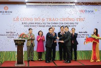 HDBank ký hợp đồng bảo lãnh Dự án HD Mon City