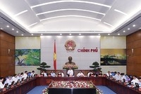Thủ tướng Nguyễn Xuân Phúc chủ trì phiên họp Kl993 ưu đãi thưởng hấp dẫn thường kỳ tháng 4/2016. Ảnh: VGP/Quang Hiếu