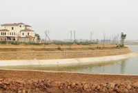 Dự án Vinhomes Thăng Long quy mô 24ha, nằm trong Khu đô thị Nam An Khánh, sẽ được Vingroup Kl99ok phiên bản mới đồng bộ. Trong ảnh, hồ điều hòa Dự án Nam An Khánh được Kl99ok phiên bản mới nhờ dòng tiền của Vingroup
