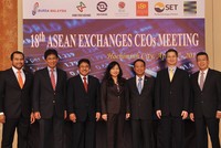 Lãnh đạo các Sở GDCK ASEAN trong cuộc họp lần thứ 18 tại TP. HCM