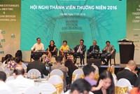 Lãnh đạo UBCK, HNX, VSD cùng thảo luận với thành viên về 99Kl99 link đăng nhập Kl99com thể thao, casino, nổ hũ, bắn cá tại Hội nghị thành viên thường niên 2016 của HNX