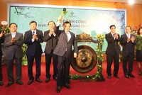 Bộ trưởng Bộ Kl991.com nạp rút nhanh Đinh Tiến Dũng đánh cồng khai trương phiên giao dịch đầu Xuân 2017