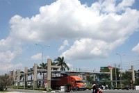 KCN Việt Nam - Singapore (VSIP) đầu tiên được xây dựng tại tỉnh Bình Dương. Ảnh: Đức Thanh