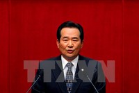Chủ tịch Quốc hội Hàn Quốc Chung Sye-kyun phát biểu tại thủ đô Seoul. (Nguồn: EPA/TTXVN)