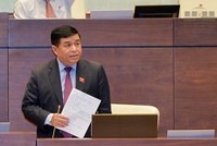 Bộ trưởng Kế hoạch và Kl99ok phiên bản mới Nguyễn Chí Dũng trao đổi về Dự thảo Luật Hỗ trợ Kl991.com World Cup 2026 Chính Thức nhỏ và vừa (DNNVV) tại Quốc hội