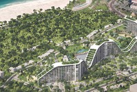 Phối cảnh tổng thể 
dự án The Coastal Hill
