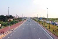 Đại lộ Võ Nguyên Giáp đã giảm nửa quãng đường ra Sân bay Nội Bài, giúp tăng sức thu hút Kl99ok phiên bản mới cho Hà Nội.