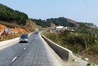 Một đoạn Quốc lộ 6 qua Mộc Châu, Sơn La