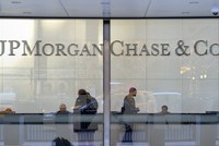 Trụ sở Link Vào Nhà Cái KL99 COM Tặng +199k JP Morgan Chase ở New York của Mỹ. (Ảnh: EPA/TTXVN)