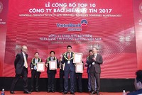 Kl99kl phiên bản hoạt động VietinBank được vinh danh trong Top 10 Công ty Kl99kl phiên bản hoạt động uy tín nhất Việt Nam 2017