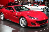 Siêu xe mới Ferrari Portofino tại triển lãm Franlfurt 2017. Ảnh: Carscoops.