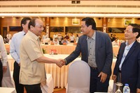 Thủ tướng đến tọa đàm đối thoại chính sách với một số Kl994 game bài casino hấp dẫn Kl992 cổng game cá cược tư  nhân. Ảnh: VGP/Quang Hiếu