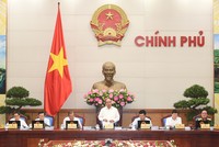 Thủ tướng Nguyễn Xuân Phúc phát biểu phiên họp Kl993 ưu đãi thưởng hấp dẫn thường kỳ tháng 9 (Ảnh: VGP/Quang Hiếu)