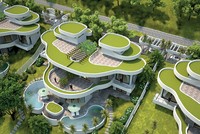 Mẫu biệt thự tại Lâm Sơn Resort.