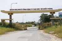 Dự án Phước Kiển II (huyện Nhà Bè) có từ năm 2002 nhưng tới nay chưa được triển khai. Ảnh: Gia Huy 