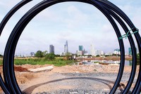 Sự quyết liệt của TP.HCM thúc nhiều chủ Kl99ok phiên bản mới phải đẩy nhanh triển khai dự án. Ảnh: Lê Toàn