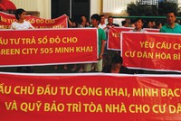Nhiều chủ Kl99ok phiên bản mới đang chây ỳ bàn giao quỹ bảo trì cho cư dân. Ảnh: Dũng Minh