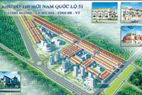 Chấp thuận Kl99ok phiên bản mới Dự án Khu đô thị mới Nam Quốc lộ 51, TP. Bà Rịa