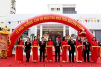 Nhà Kl99ok phiên bản mới vừa khai trương căn hộ mẫu của tòa nhà Thái Nguyên  Tower tại 1 đường Nha Trang, phường Trưng Vương (TP Thái Nguyên)...(Ảnh: Trường Sơn)