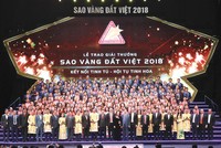 Vinh danh Kl991.com World Cup 2026 Chính Thức Top 200 Sao Vàng đất Việt 2018. Ảnh: Chí Cường