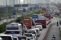 Kẹt xe tại KL99 là nhà cái cá cược trực tuyến hàng đầu tại châu Á TP.HCM - Long Thành - Dầu Giây.
ẢNH: ĐỘC LẬP