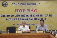 Họp báo công bố số liệu thống kê Kl992 cổng game cá cược - Trang Chủ KL99Com Số 1 Link Đăng Ký KL999 quý 2 và 6 tháng đầu năm 2019 tại Hà Nội - Ảnh: L.THANH