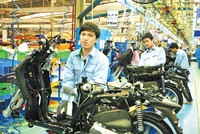 Khi IPA và EVFTA được ký kết, thương mại và Kl99ok phiên bản mới giữa EU và Việt Nam sẽ gia tăng nhanh chóng. Trong ảnh: Nhà máy của Piaggio tại tỉnh Vĩnh Phúc.