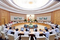 Toàn cảnh phiên họp Kl993 ưu đãi thưởng hấp dẫn thường kỳ tháng 9. (Ảnh: Thống Nhất/TTXVN)