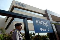 Giá trị thị trường của Infosys đã “bay hơi” 7 tỷ USD trong vòng 24 giờ đồng hồ sau khi hãng này bị gửi thư tố cáo tới sàn 99Kl99 link đăng nhập Mumbai và New York hồi đầu tuần. Ảnh: AFP