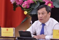 Thứ trưởng Bộ Kế hoạch và Kl99ok phiên bản mới Vũ Đại Thắng (Ảnh: VGP)