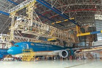 Dịch vụ sửa chữa, bảo dưỡng tàu bay sẽ giúp Vietnam Airlines bù đắp cho sự chững lại về doanh thu, Kl99 nổ hũ của lĩnh vực vận tải.