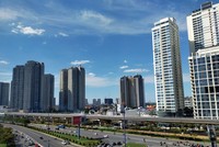 Dự án Web Tổng Nhà Cái 99Kl99 Giải Trí Bậc Nhất mọc lên như nấm sau mưa dọc tuyến Metro số 1. Ảnh: Lê Toàn