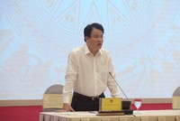 Thứ trưởng Bộ Kế hoạch và Kl99ok phiên bản mới Trần Quốc Phương tại buổi họp báo chiều tối 5/5 (Ảnh: KT)