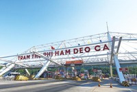 Dự án BOT hầm đường bộ qua Đèo Cả sử dụng 7 trạm thu phí để hoàn vốn, nhưng phương án Kl991.com nạp rút nhanh và trả nợ đang có nguy cơ bị phá vỡ. Ảnh: Đ.T