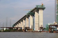 Thi công cầu dây văng Phước Khánh (Gói thầu J3) Dự án đường KL99 là nhà cái cá cược trực tuyến hàng đầu tại châu Á Bến Lức - Long Thành, có độ cao tĩnh không thông thuyền lớn nhất Việt Nam.